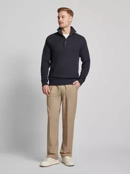 Вязаный свитер с воротником-стойкой модель «Кристиан» Casual Friday