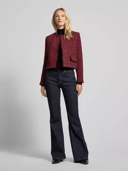 Вязаный свитер с воротником-стойкой модель «Поллуна» OPUS, черный