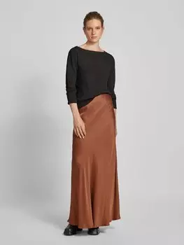 Вязаный свитер с вырезом-лодочкой Patrizia Pepe, черный