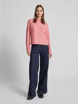 Вязаный свитер с высоким воротом модель 'LOTIAMI' Drykorn, розовый