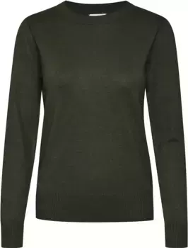 Вязаный свитер Saint Tropez "MilaSZ Pullover", зеленый