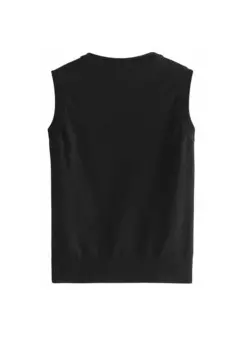 Вязаный свитер SCHOOL, REGULAR FIT Next, черный