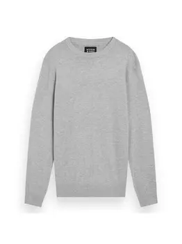 Вязаный свитер Scotch & Soda, серый