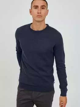 Вязаный свитер сдалагро Solid, синий