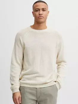 Вязаный свитер сдфабио Solid, бежевый