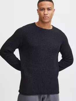 Вязаный свитер сдкотчап Solid, черный