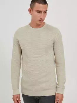 Вязаный свитер сдниколас Solid, бежевый