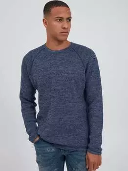 Вязаный свитер сдтаз Solid, синий