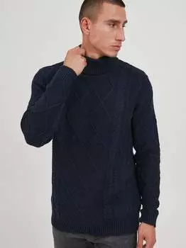 Вязаный свитер sdterence Solid, синий