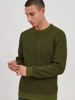 Вязаный свитер сдтекс Solid, зеленый