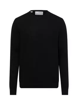 Вязаный свитер Selected, черный