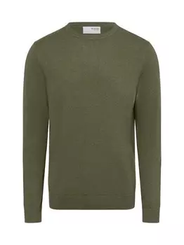 Вязаный свитер Selected, зеленый