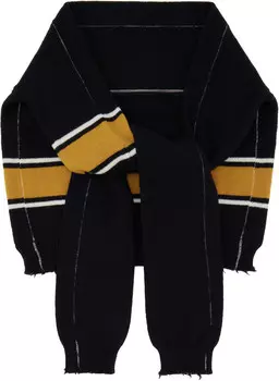 Вязаный свитер-шарф AMBUSH