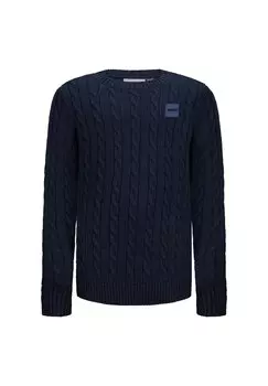 Вязаный свитер SIMON Retour Jeans, цвет dark navy