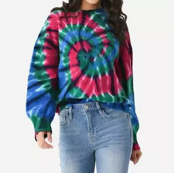 Вязаный свитер Sky в цвете Fractal Green CHUFY