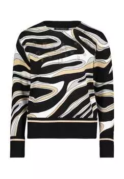 Вязаный свитер со стразами Betty Barclay, мультиколор