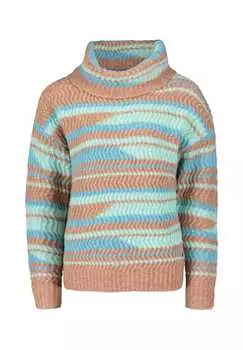 Вязаный свитер со структурой Betty & Co, мультиколор