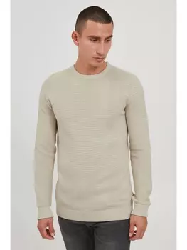 Вязаный свитер !SOLID, бежевый