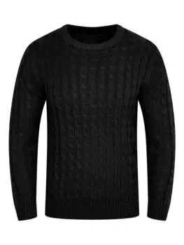 Вязаный свитер SOULSTAR, черный