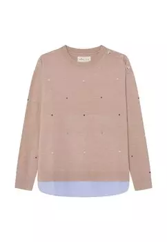 Вязаный свитер Springfield, верблюжий