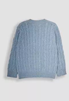Вязаный свитер STANDARD JoJo Maman Bb, синий