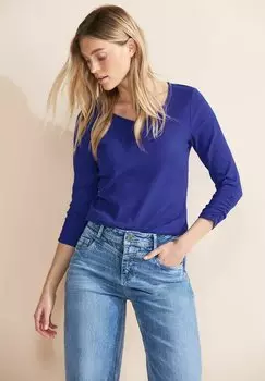 Вязаный свитер Street One, цвет blau