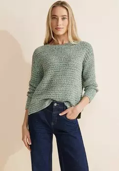 Вязаный свитер Street One, цвет blau