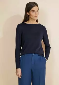Вязаный свитер Street One, цвет blau