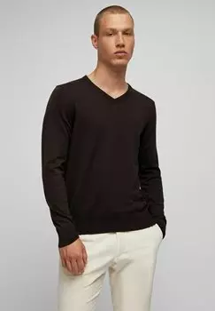 Вязаный свитер STRICK Hechter Paris, цвет dunkelbraun