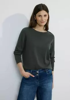 Вязаный свитер STRUKTUR DETAIL Cecil, цвет grn