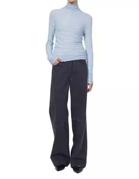 Вязаный свитер Swania в цвете Fog Blue Rodebjer