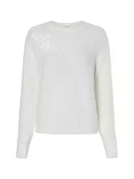 Вязаный свитер Taifun, экрю