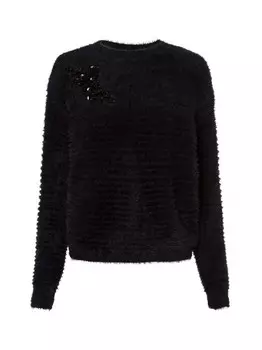 Вязаный свитер Taifun, зеленый