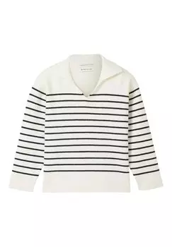 Вязаный свитер TOM TAILOR, цвет irregular stripe