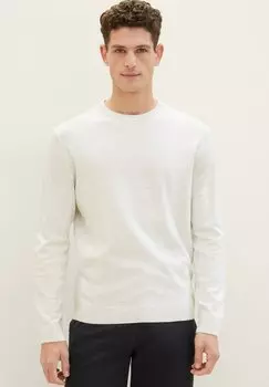 Вязаный свитер TOM TAILOR, цвет soft vanilla melange
