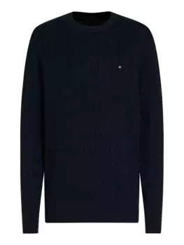 Вязаный свитер Tommy Hilfiger "CLASSIC CABLE CREW NECK", цвет Desert Sky
