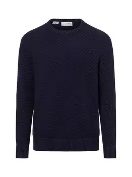 Вязаный свитер тонкий Selected, синий