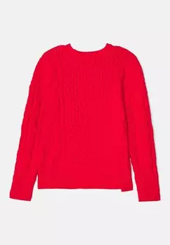 Вязаный свитер TRACY STAUD, красный