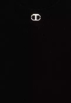 Вязаный свитер TWINSET, черный