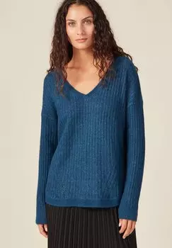 Вязаный свитер UMWELTFREUNDLICHER BONOBO Jeans, цвет bleu canard