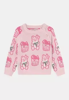 Вязаный свитер UNISEX Guess, цвет pink