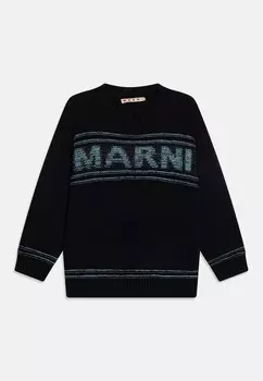 Вязаный свитер UNISEX Marni, черный