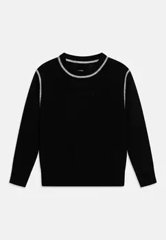 Вязаный свитер UNISEX MM6 Maison Margiela, черный