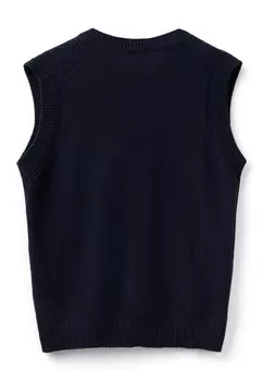 Вязаный свитер United Colors of Benetton, синий