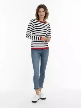 Вязаный свитер Usha, экрю