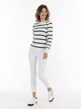 Вязаный свитер Usha, белый