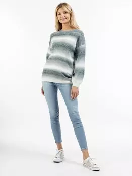 Вязаный свитер Usha, черный