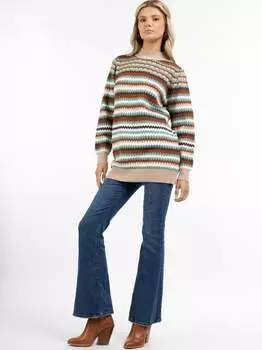 Вязаный свитер Usha, мультиколор
