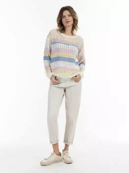 Вязаный свитер Usha, розовый