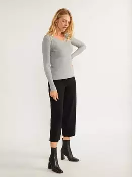 Вязаный свитер Usha, серый